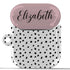 Spotted Polka Dots Custom Name AirPods Case